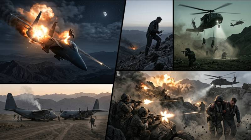  技术解码：F-15E飞行员48小时生还背后的美军装备体系 新闻