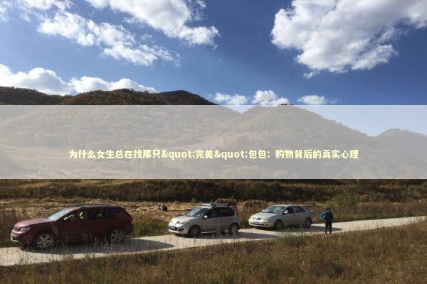 为什么女生总在找那只"完美"包包：购物背后的真实心理